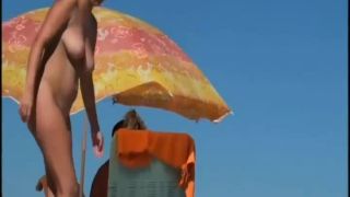 Adorable sneaky view into her butt Nudism!-2