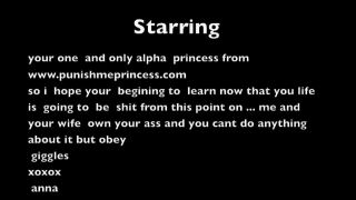 Princess Anna Chastity and Blackmail for a Cheating Pig (Femdom porn)-9
