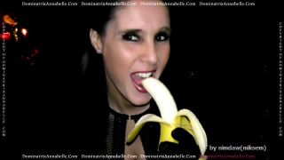 DominatrixAnnabelle – The Banana Challenge – Instructions – Jerk Off Instruction, Femdom | dominatrixannabelle | fetish porn mia malkova femdom-6