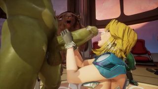 Marvel Avengers Hulk Monster Cock Fucking Invisible Woman in the Ass - Fantastic Four Susan Storm Hentai Cartoon-6