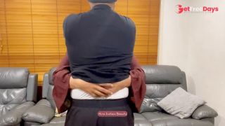 Cute Muslim Wife Romantic Hugging and Kissing Sex in Hijab and Abaya - Pussy Fingering-5