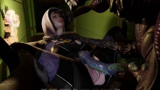 Lsd131313 - Alien penetrates girl's pussy with the aim of impregnating her-1