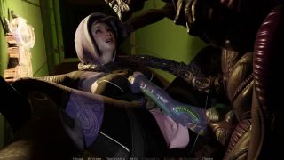 Lsd131313 - Alien penetrates girl's pussy with the aim of impregnating her-2