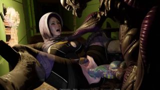 Lsd131313 - Alien penetrates girl's pussy with the aim of impregnating her-5