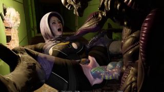 Lsd131313 - Alien penetrates girl's pussy with the aim of impregnating her-8