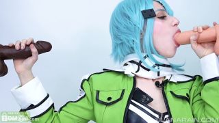 online porn clip 28 ManyVids Webcams Video – Girl LanaRain – Sinon Double Penetration Spit Roast - lanarain - hardcore porn teen hardcore videos-2