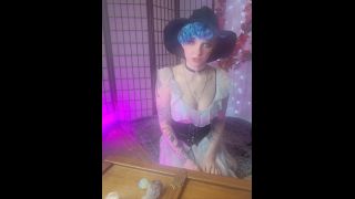 Estella aka remains0ftheday - 10-29-2021 OnlyFans Video - Got something for this little witch to ride all night video Estella hardcore-0