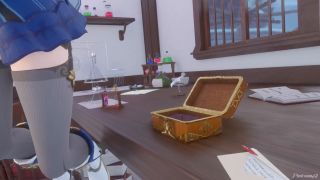 Futaboi Lumine x Sucrose: Genshin hentai Futa pleasure! Full-9