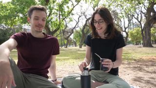 How Does A Day At The Park End Up With A Public Blowjob  Cute Teen Swallows Cum 1080p-1