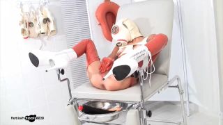 Rubber girls pussy fisting and inflatable dildo porn Sex...-0