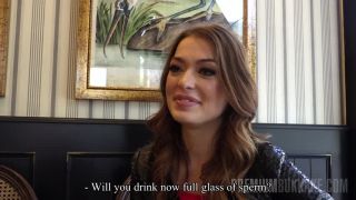 PremiumBukkake presents Misha Maver – Interview before bukkake #1 Milf-8