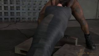 adult video 39 Sexy redhead Jessica Ryan completely mummified and vibrated, brutal deepthroat on big cock [HD 783.7 MB], bdsm transformation on femdom porn -0