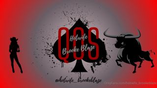 hotwife brookeblaze Bull Rider (SPITROAST) extended hubby’s view preview)  One o-9