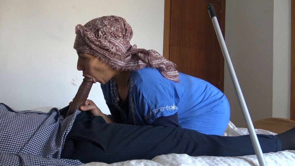 6296 This Muslim Woman Is Shocked  I Take Out My Big Black Co...