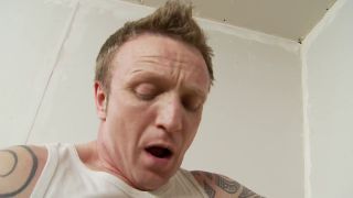 Huge Cock Stacey Saran Takes A Huge Cock From Behind While Wearing Fishnet Stockings- Skankery-9