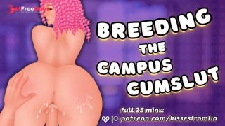 F4M Breeding the Campus Cumslut ASMR audio roleplay-3