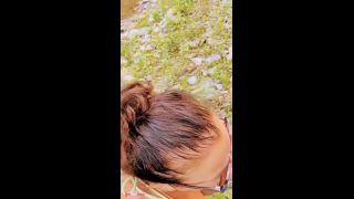 I cant believe my best friends wife wants to deepthroatfacial on camping trip-husband went hiking-2