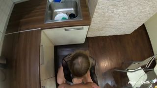 hanselgrettel 008 Blonde Teen with Big Tits Spanked and Hard Fucked in the Kitchen (POV 4K) POV!-3