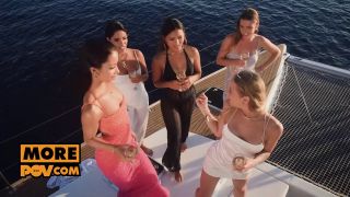 May Thai,Alexa Flexy,Lia Lin - Alexa Flexy, Lia Lin and May Thai fuck you in a dirty fourway boat fuck at sea-1
