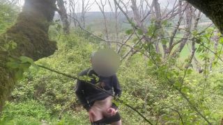Mr NSX - Outdoor fun in the woods - while I snuck into a thicket I wanked my big cock until I cum hard-7