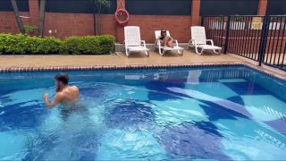 I Seduce My Neighbor Brian Evansx In The Pool To Fuck My Wet Pussy, Blowjob  Creampie Naty Delgado 1080p-0