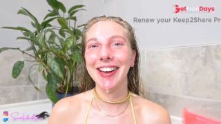 Getting a MASSIVE Facial While Shes All Wet In The Bath-8