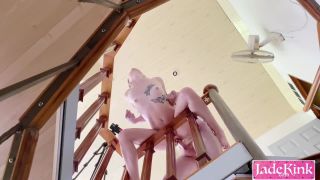 xxx video clip 39 JadeKink.com -  Jade Kink - Death Fuck Over Stairs, gay shoe fetish on bdsm porn -3