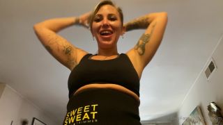 Sorceress Bebe - b findom () Bfindom - post workout sweaty stomach fetish video 11-06-2020-4