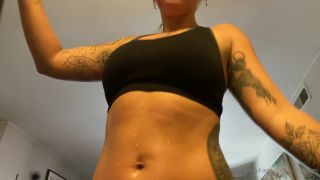 Sorceress Bebe - b findom () Bfindom - post workout sweaty stomach fetish video 11-06-2020-7