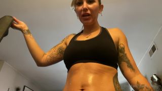 Sorceress Bebe - b findom () Bfindom - post workout sweaty stomach fetish video 11-06-2020-8