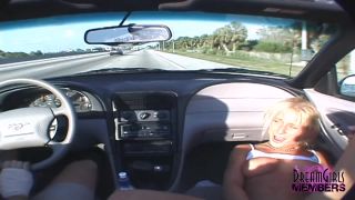 Crazy Blonde Masturbates And Cums Wildly In My Car-4