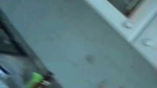 423106 Slim brunette with small tits ravaged in the kitchen.-0