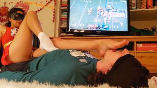 Super Sole Sunday Cheerleader Foot Worship Lexi Long Legs (Feet porn)-0