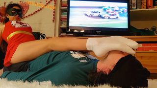 Super Sole Sunday Cheerleader Foot Worship Lexi Long Legs (Feet porn)-2