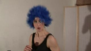 xxx clip 10 Selfdefense Women – Splinter – SPLINTER BLUE HAIR KARATE, pvc femdom on femdom porn -5