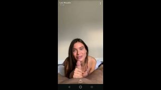 Lana Rhoades, Sexy Lingerie Live Stream Cock Riding Onlyfans (Amateur porn)-4