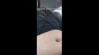 showing my belly while i drive home-1