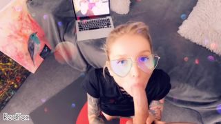 RedFox XXX - Blonde Fucked While Watching A Show Snapchat Sex , babes full hd on cosplay -4