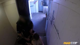 Leggy Office Slut Fucks Cop in an  Elevator-2