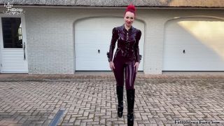 FetiliciousFans SiteRipPt 2Walking in Black Ballet Boots-2