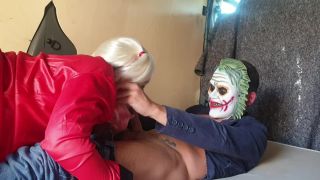 free porn clip 4 Harley Quinn makes a Footjob to the Joker, car crush fetish on fetish porn -3