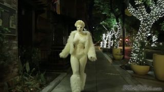 Winter Wonderland in white latex Download New Porn Video ...-6