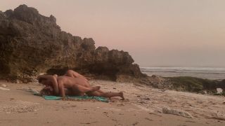 Only Lovers LA - Real Couple Fucking on Wild Beach-0