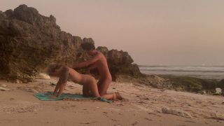 Only Lovers LA - Real Couple Fucking on Wild Beach-9