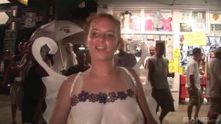 Musetta Gets Naked On The Street GroupSex!-8