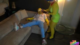 online clip 16 GIbbyTheClown Gibby Simpson Gets Throated By Margeeeee , hardcore wife on hardcore porn -2