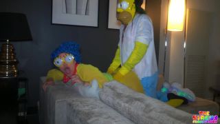 online clip 16 GIbbyTheClown Gibby Simpson Gets Throated By Margeeeee , hardcore wife on hardcore porn -8