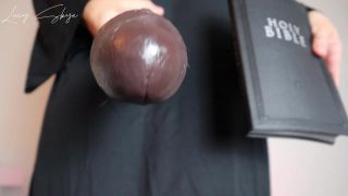 xxx clip 48 Lucy Skye – Satanic Nun BBC Worship Gay, slob fetish on pov -5