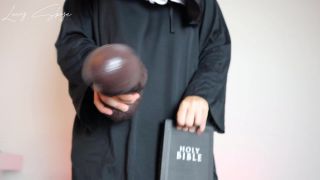 xxx clip 48 Lucy Skye – Satanic Nun BBC Worship Gay, slob fetish on pov -8