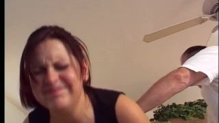 adult clip 14 femdom bondage blowjob Bare Bottom Paddling, facial on fetish porn-6
